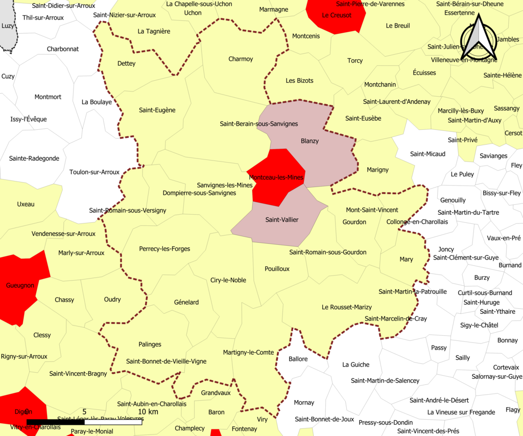 Peinture Montceau-les-Mines